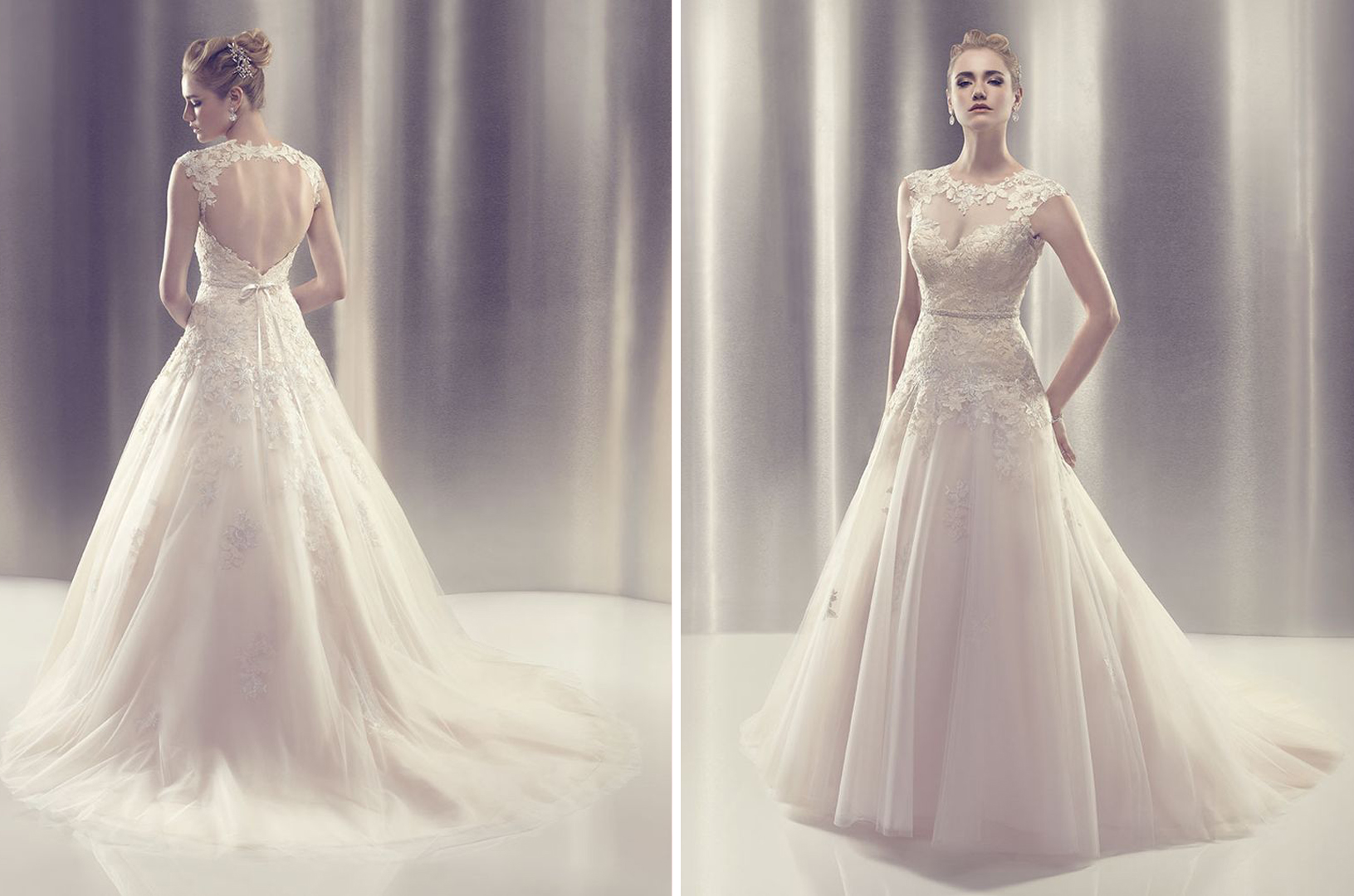 29 Most Beautiful Illusion Back Wedding Dresses - Weddingomania